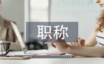 職稱評審工作報告