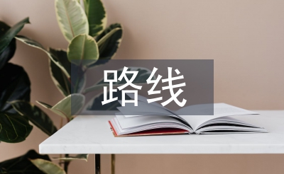路線設(shè)計(jì)論文