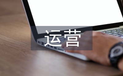 運營實訓總結