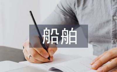 船舶專業(yè)專業(yè)技術總結