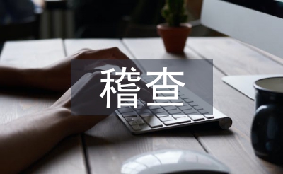 稽查匯報材料