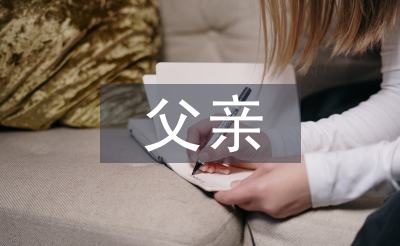父親節對父親的話